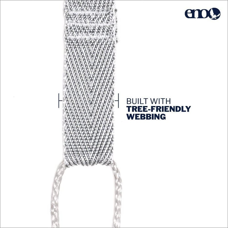 ENO, Eagles Nest Outfitters Helios Ultralight Hammock Straps Suspension System with Storage Bag, 300 LB Capacity, 8' 1" x 1" - Image 3